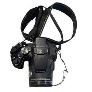 Nikon Coolpix P510 Digital Camera GPS 42x Optical Zoom 16MP Black
With bag